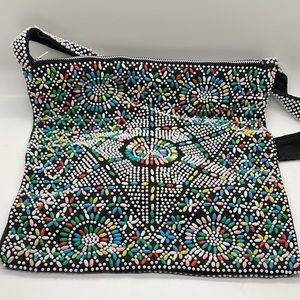 Vintage Retro Beaded Purse
